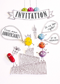 Invitation anniversaire