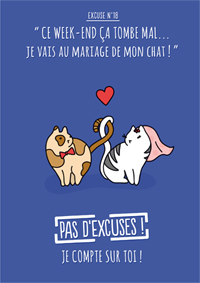 Invitation, je compte sur ta présence
