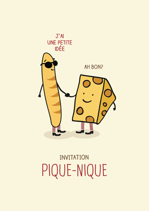 Invitation pique-nique