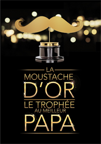 Moustache d'or, trophée du meilleur papa