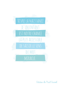Miracle de la naissance