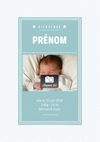 Faire-part avec photo