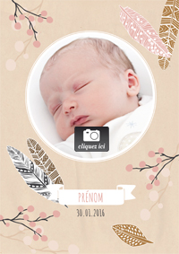 Faire-part naissance