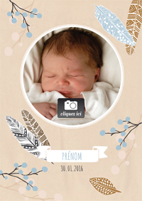 Faire part naissance