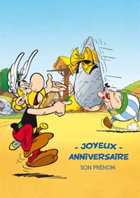 Joyeux anniversaire avec Astérix et Obélix