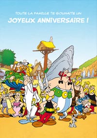 Joyeux anniversaire avec Astérix et Obélix