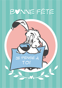 Bonne fête avec Idéfix