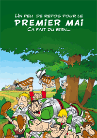 Un peu de repos pour le 1er mai !