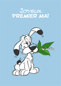 Idéfix t'offre un porte-bonheur