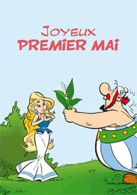 Vive le 1er mai avec Obélix