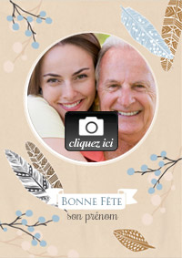 Carte à personnaliser