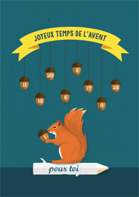 L'écureuil de l'Avent