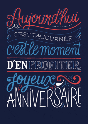 Joyeux anniversaire