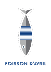 Poisson d'avril à découper